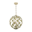 Crystorama Broche 16'' Champagne Green Tea Chandelier