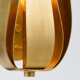 Crystorama Broche 8'' Antique Gold Sconce