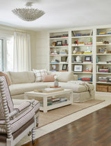 Crystorama Broche 24.5'' Matte White Chandelier