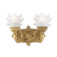 Crystorama Mayfield 11.5'' Aged Brass Sconce