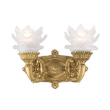 Crystorama Mayfield 11.5'' Aged Brass Sconce
