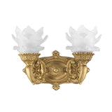 Crystorama Mayfield 11.5'' Aged Brass Sconce