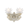 Crystorama Mayfield 11.5'' Antique White Sconce
