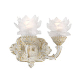 Crystorama Mayfield 11.5'' Antique White Sconce