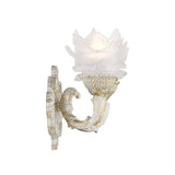 Crystorama Mayfield 11.5'' Antique White Sconce