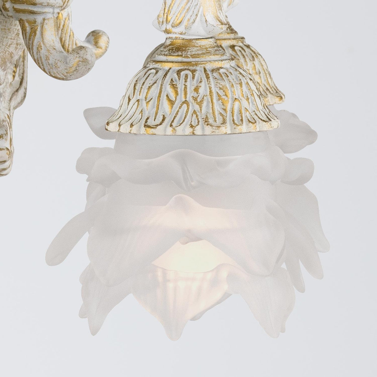 Crystorama Mayfield 11.5'' Antique White Sconce