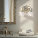 Crystorama Mayfield 11.5'' Antique White Sconce