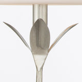 Crystorama Broche 6'' Antique Silver Sconce