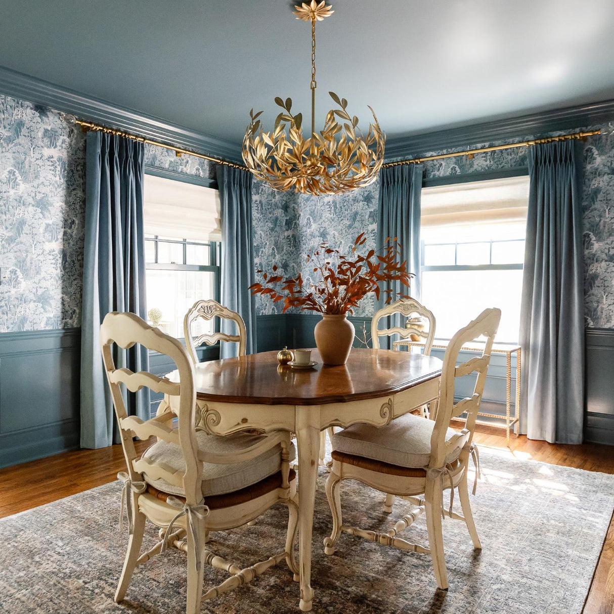 Crystorama Broche 27'' Antique Gold Chandelier