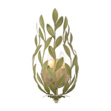 Crystorama Broche 8.25'' Champagne Green Tea Sconce