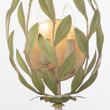 Crystorama Broche 8.25'' Champagne Green Tea Sconce