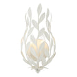 Crystorama Broche 8.25'' Matte White Sconce