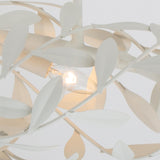 Crystorama Broche 50.5'' Matte White Linear Chandelier