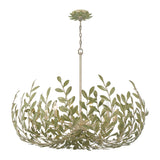 Crystorama Broche 42'' Champagne Green Tea Chandelier