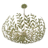 Crystorama Broche 42'' Champagne Green Tea Chandelier