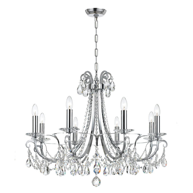 Crystorama Othello 31'' Polished Chrome Chandelier