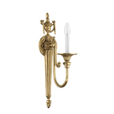 Crystorama Langley 4.75'' Olde Brass Sconce
