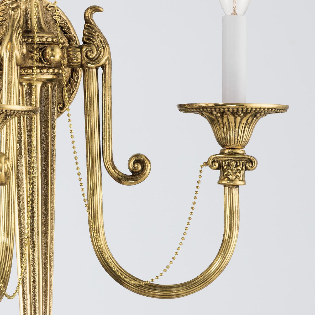 Crystorama Langley 15'' Olde Brass Sconce