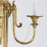 Crystorama Langley 15'' Olde Brass Sconce