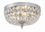 Crystorama Waltham 10'' Italian Crystal Polished Chrome Flush Mount