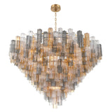 Crystorama Addis 62'' Aged Brass Chandelier