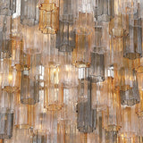 Crystorama Addis 62'' Aged Brass Chandelier