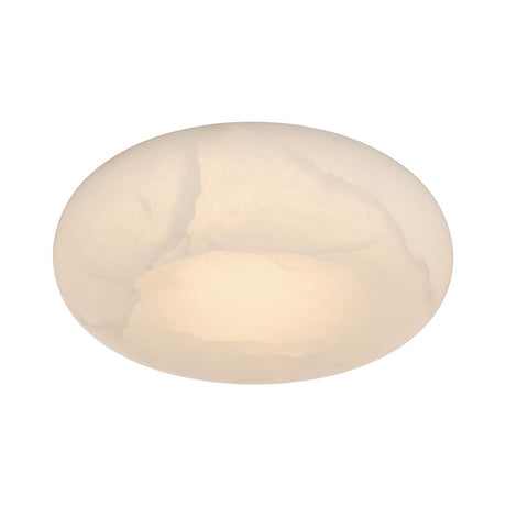 Crystorama Acme 16'' Integrated LED Aged Brass Flush Mount