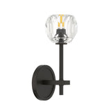 Crystorama Aragon 4.5'' LED Matte Black Sconce