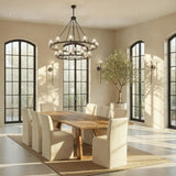 Crystorama Aragon 4.5'' LED Matte Black Sconce