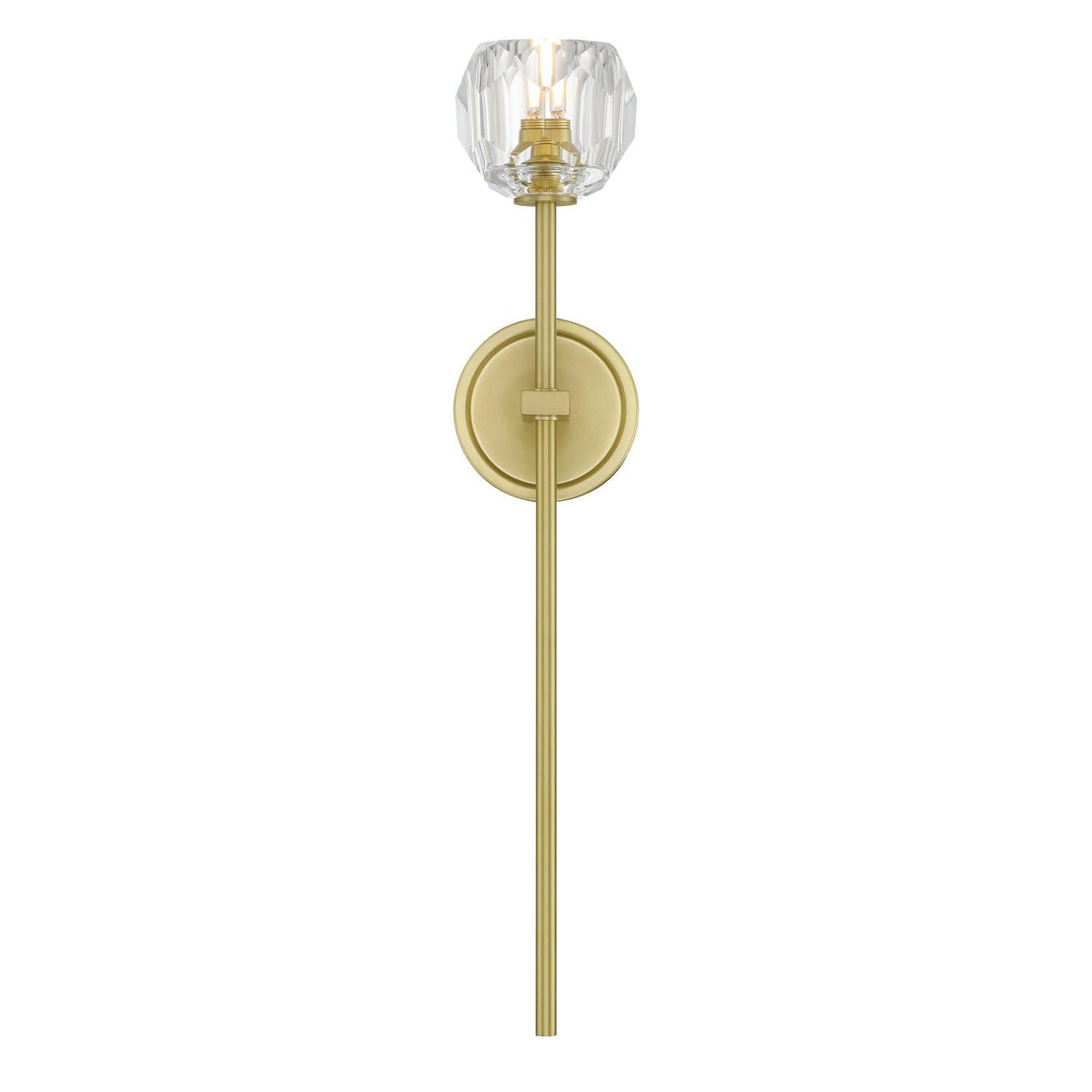 Crystorama Aragon 4.5'' LED Soft Brass Sconce