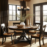 Crystorama Aragon 22.75'' LED Matte Black Chandelier