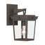 Crystorama Belmont 6.5'' Twilight Bronze Outdoor Sconce