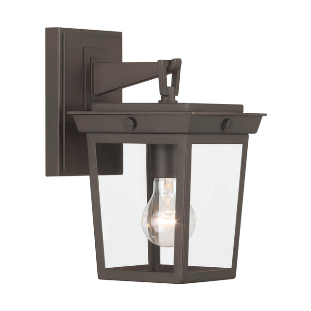 Crystorama Belmont 6.5'' Twilight Bronze Outdoor Sconce