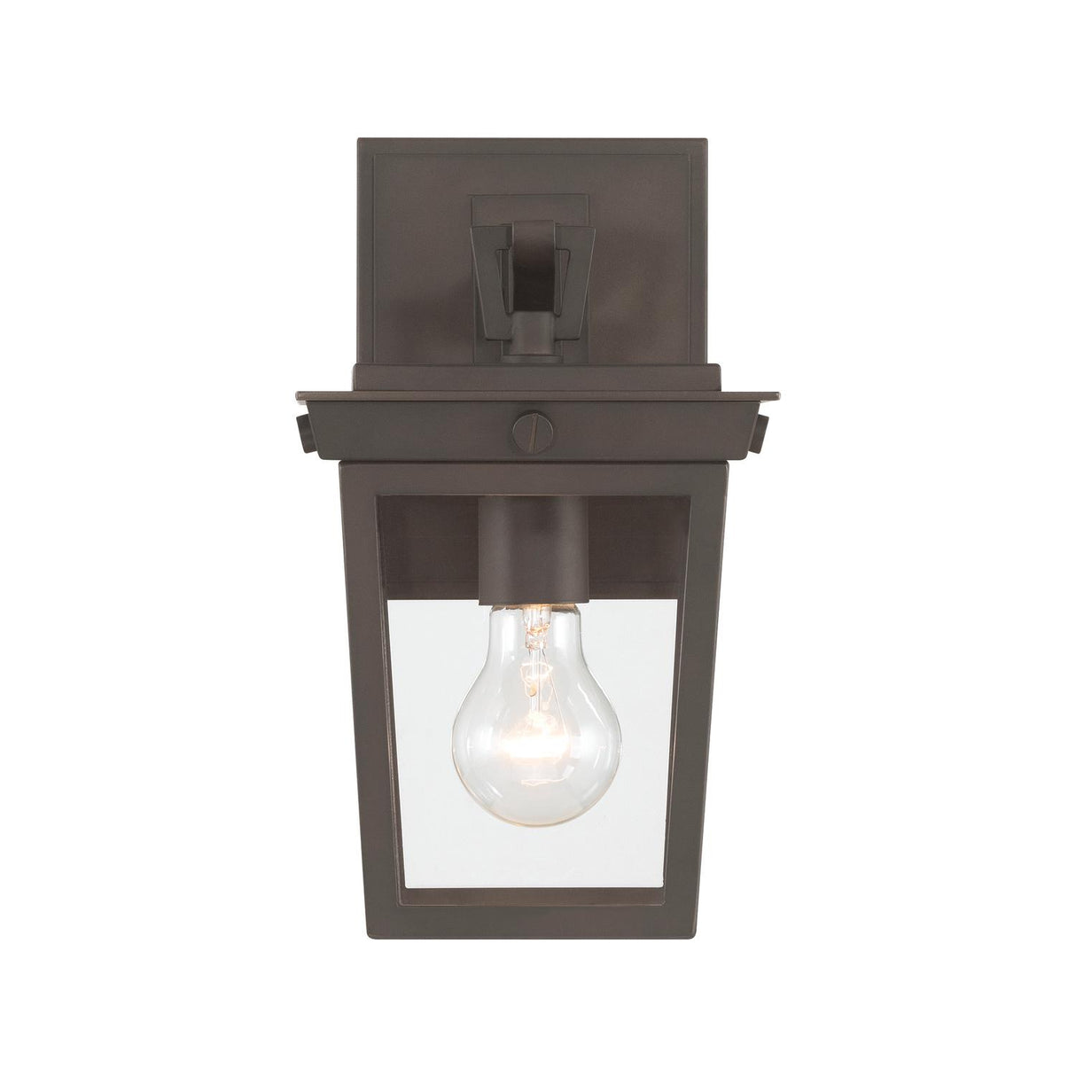 Crystorama Belmont 6.5'' Twilight Bronze Outdoor Sconce