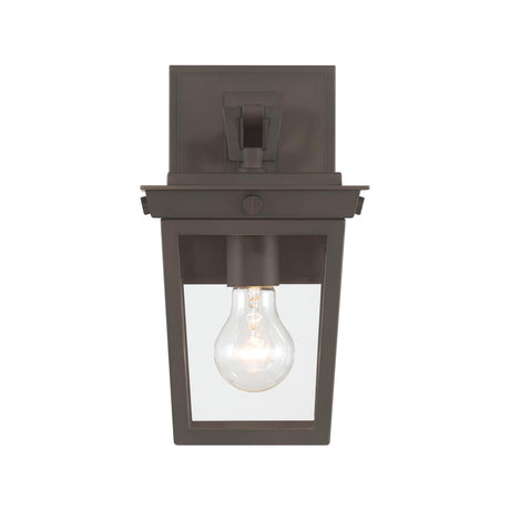 Crystorama Belmont 6.5'' Twilight Bronze Outdoor Sconce