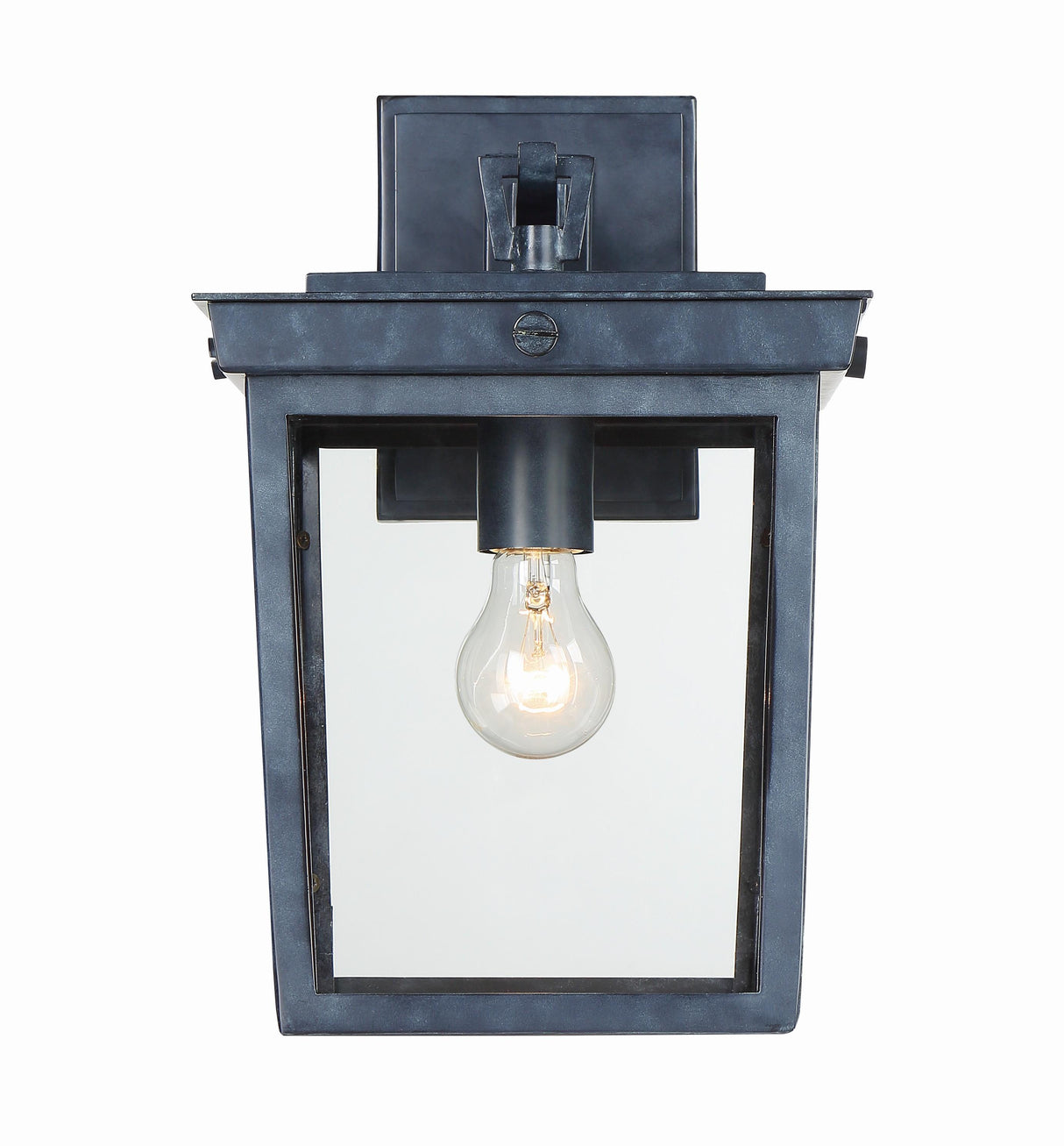 Crystorama Belmont 9.5'' Graphite Outdoor Sconce