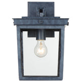 Crystorama Belmont 9.5'' Graphite Outdoor Sconce