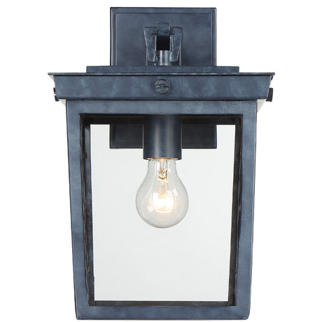 Crystorama Belmont 9.5'' Graphite Outdoor Sconce
