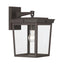 Crystorama Belmont 9.5'' Twilight Bronze Outdoor Sconce