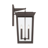 Crystorama Belmont 14'' Twilight Bronze Outdoor Sconce