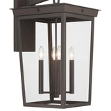 Crystorama Belmont 14'' Twilight Bronze Outdoor Sconce