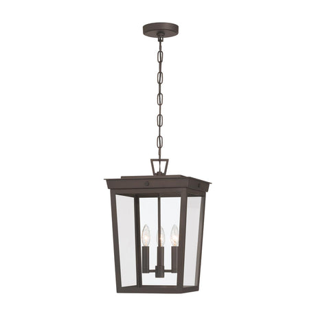 Crystorama Belmont 12'' Twilight Bronze Outdoor Pendant