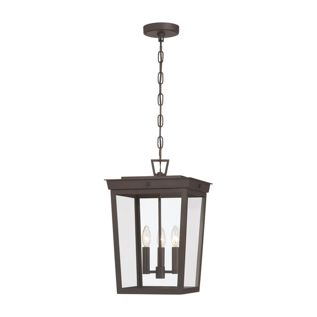 Crystorama Belmont 12'' Twilight Bronze Outdoor Pendant