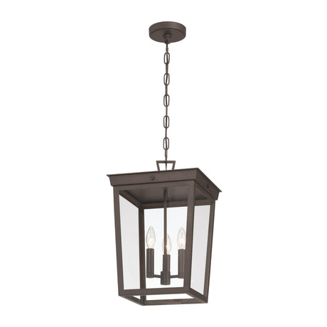 Crystorama Belmont 12'' Twilight Bronze Outdoor Pendant