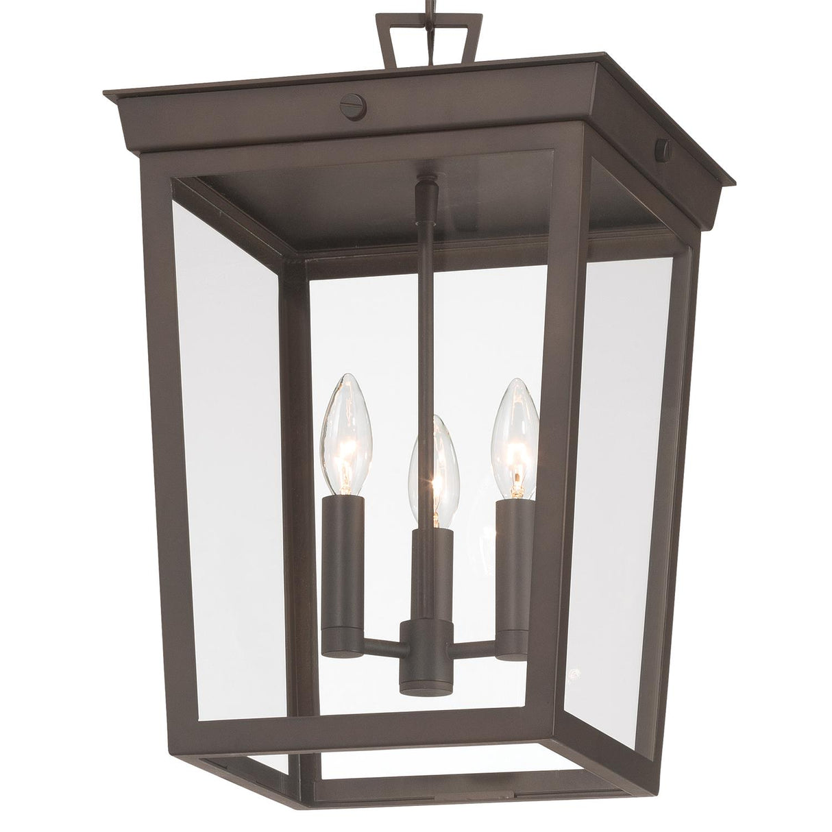 Crystorama Belmont 12'' Twilight Bronze Outdoor Pendant