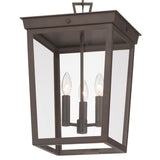 Crystorama Belmont 12'' Twilight Bronze Outdoor Pendant