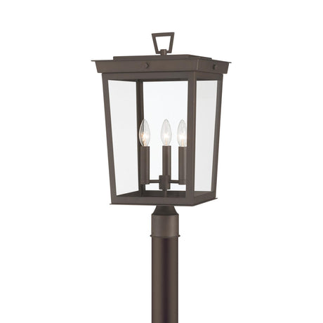 Crystorama Belmont 12'' Twilight Bronze Outdoor Post