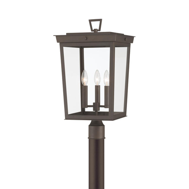 Crystorama Belmont 12'' Twilight Bronze Outdoor Post