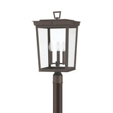 Crystorama Belmont 12'' Twilight Bronze Outdoor Post
