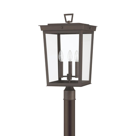 Crystorama Belmont 12'' Twilight Bronze Outdoor Post